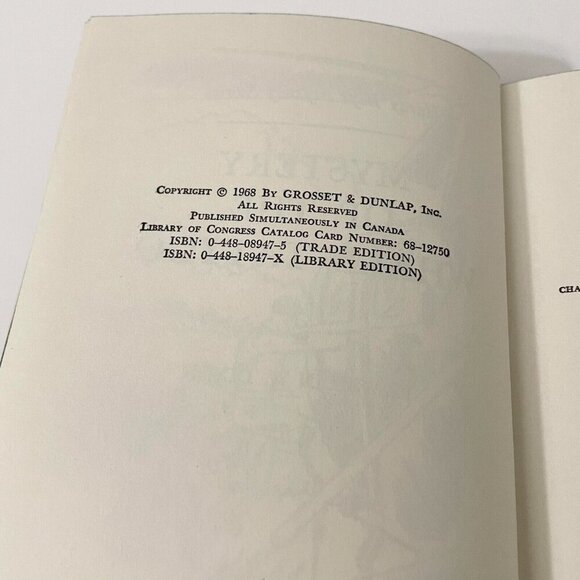 Vintage 1968 Hardy Boys No 47 Mystery of The Whale Tattoo by Franklin W Dixon - Picture 13 of 16